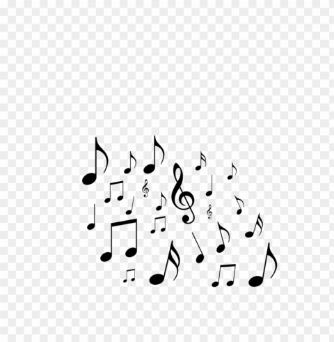 music notes symbols PNG Image with Isolated Element