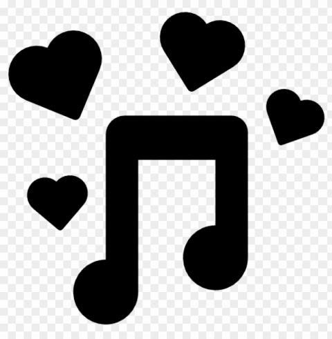 music notes symbols PNG Image with Transparent Cutout