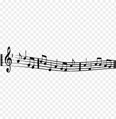 music notes - flowing music notes gif Transparent Background Isolation of PNG