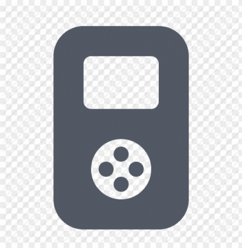 music player icon PNG images with clear cutout
