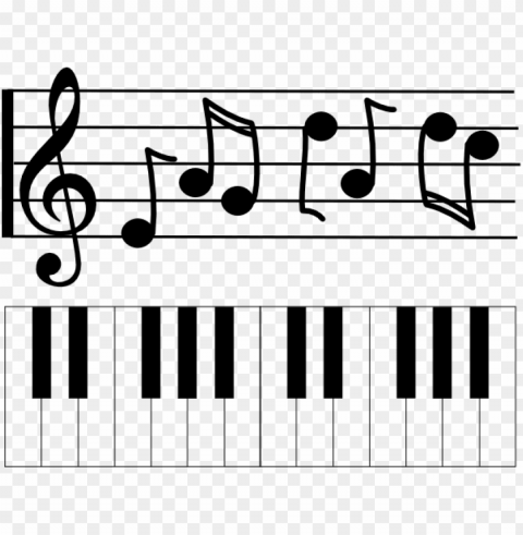 music staff clipart - piano note de musique PNG files with clear background
