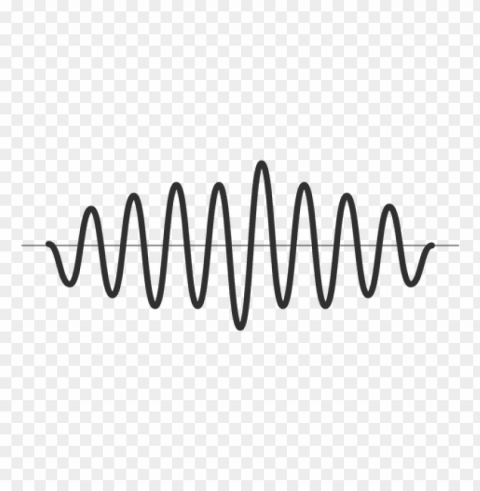 music waves vector PNG images with alpha transparency free