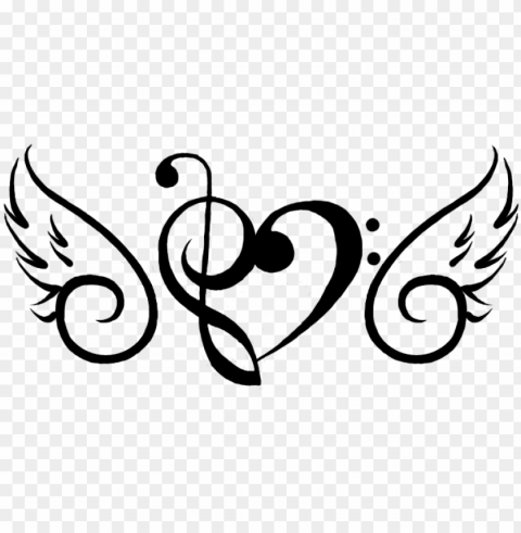 musical wings by fourpartfox on deviantart - music notes with wings PNG for educational projects