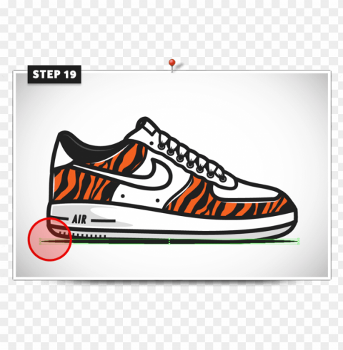 musketon tutorial - nike sneaker cartoon drawi PNG transparency