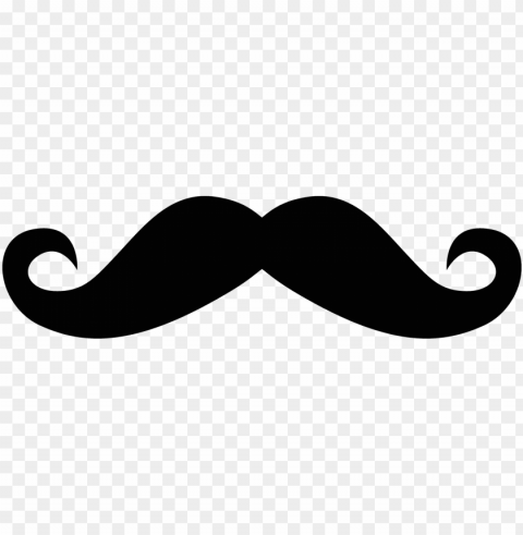 mustache and beard logo photo - mustache template printable PNG Image with Clear Background Isolated