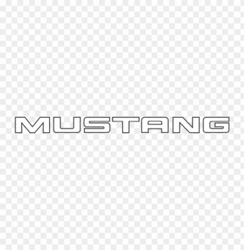 mustang eps vector logo free Transparent PNG graphics archive