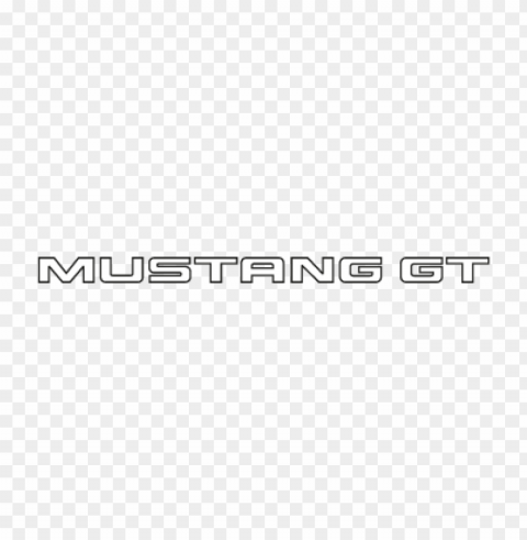 mustang gt ford vector logo free download PNG transparent designs