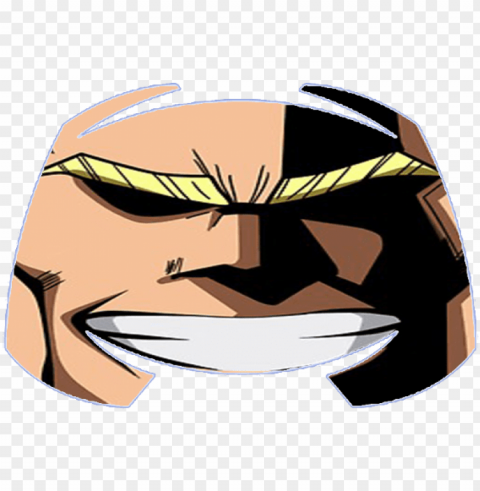 My Badly Done All Might Discord Logo - Transparent Discord Isolated Design Element On PNG