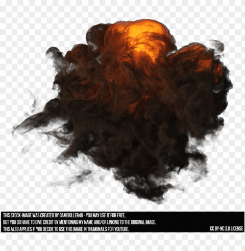 my explosion-stock series is one of the most favourited - explosion boom Transparent PNG Isolated Element with Clarity