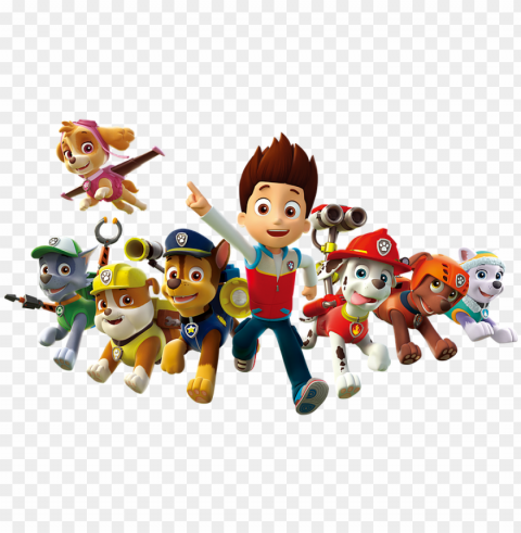 My Gym Camp Schedules - Paw Patrol Live Isolated Graphic On Clear Background PNG