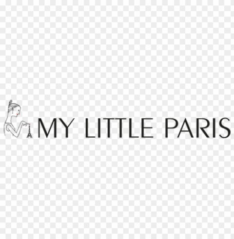 my little paris logo long Transparent Background Isolated PNG Icon