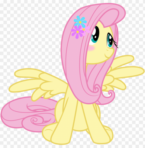 My Little Pony Fluttershy Blushi PNG Images With Transparent Canvas