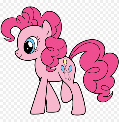 my little pony pinkie pie High Resolution PNG Isolated Illustration