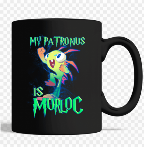 my patronus is murloc ClearCut Background PNG Isolated Item