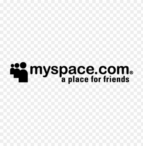myspace current vector logo free download PNG Isolated Object with Clear Transparency