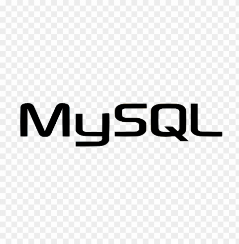 mysql logo clear background Transparent PNG Isolated Object Design