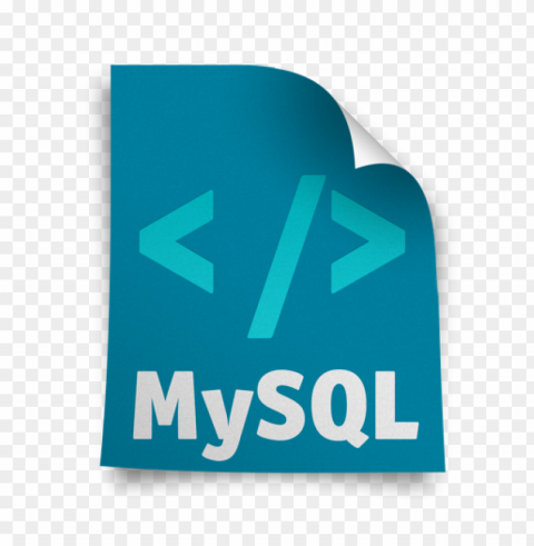 mysql logo no background Transparent PNG Isolated Illustration