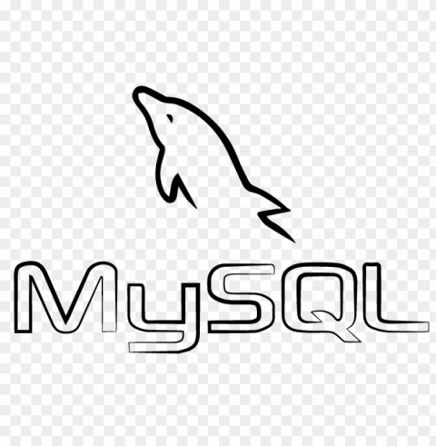 mysql logo design Transparent PNG Isolated Element