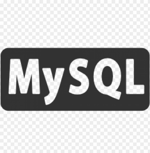  mysql logo image Transparent PNG Isolated Object - 15105b17