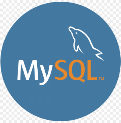mysql logo Transparent PNG Isolated Object with Detail