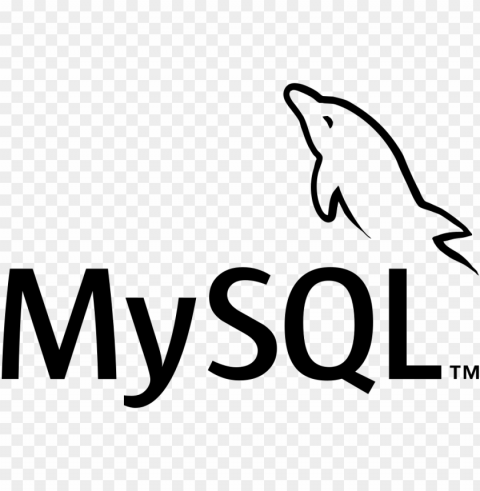 mysql logo background Transparent PNG Isolated Item