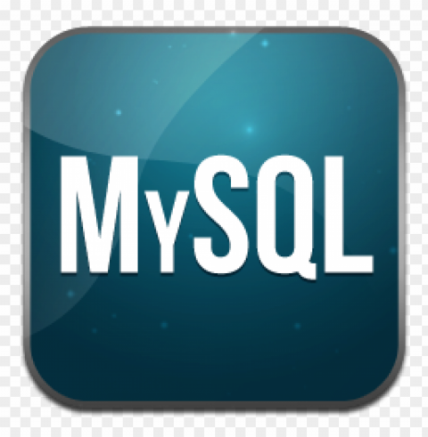 mysql logo Transparent PNG Isolated Graphic with Clarity