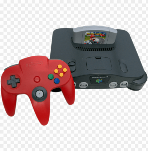 N64 Transparent Background Isolated PNG Design