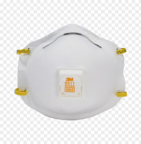 N95 Surgical Mask Doctor White Yellow Ceiling Bag Transparent Background PNG Isolated Pattern