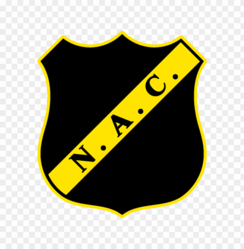 nac breda old 12-68 vector logo Isolated Item in Transparent PNG Format