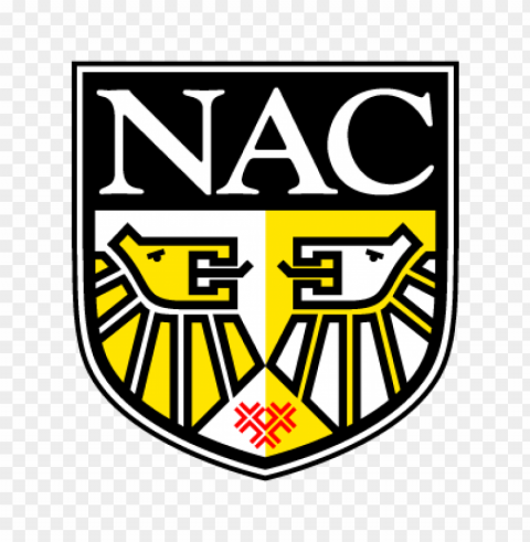 nac breda old 2012 vector logo Isolated Item in HighQuality Transparent PNG