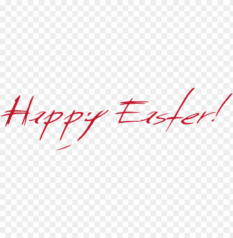 Надпись happy easter - Счастливой Пасхи PNG Graphic with Transparent Isolation