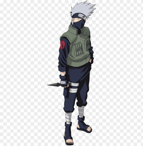 naruto characters full body Isolated Design Element on Transparent PNG