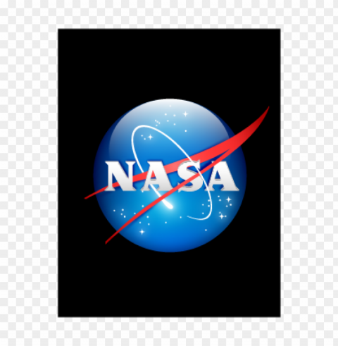 nasa 3d vector logo free download PNG Image Isolated with Transparent Clarity