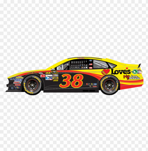 nascar Transparent Background Isolation in PNG Image