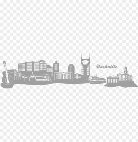 nashville skyline silhouette PNG transparent photos assortment PNG transparent with Clear Background ID bfc128c9