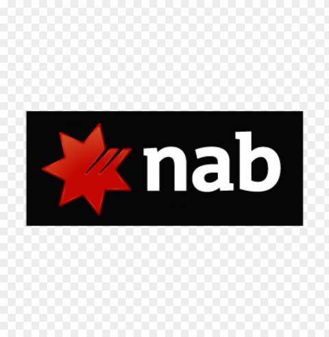 national australia bank nab vector logo Isolated Subject with Clear PNG Background