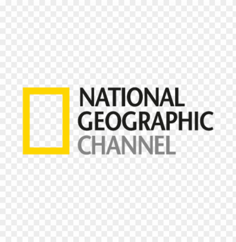 national geographic channel vector logo free PNG Graphic with Isolated Design