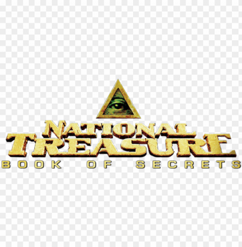 national treasure book of secrets logo PNG free download transparent background
