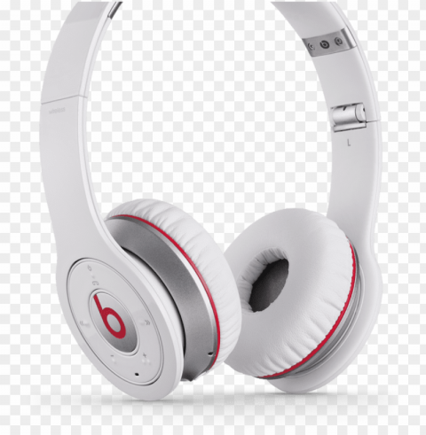 Наушники beats wireless - beats by dr dre wireless white PNG Isolated Subject with Transparency