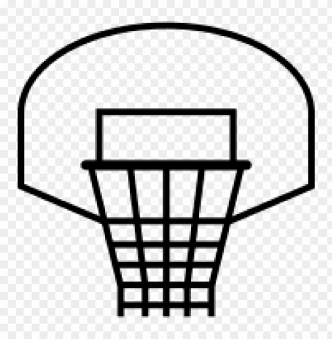 nba basketball hoop Transparent Background Isolated PNG Character