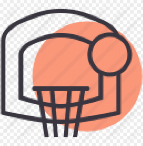 nba basketball hoop PNG Graphic with Clear Background Isolation