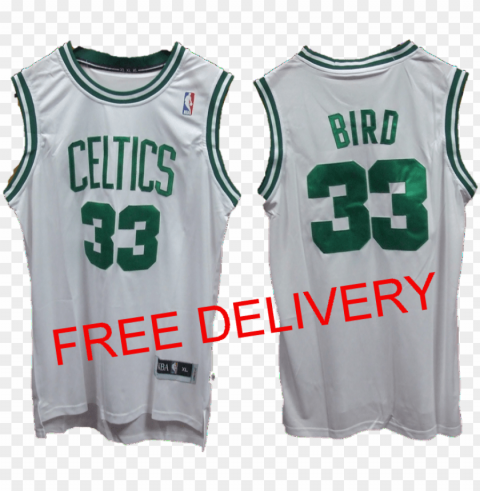 nba boston celtics larry bird hardwood classic swingman ClearCut Background PNG Isolated Subject