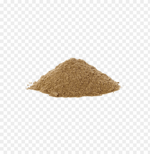neat pile of sand PNG Graphic with Transparent Background Isolation