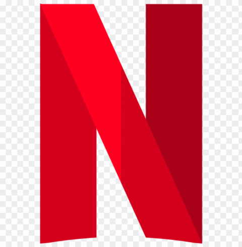 netflix logo symbol Clear Background PNG with Isolation