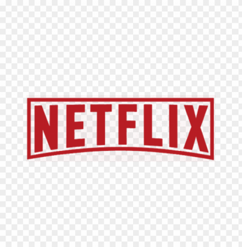 netflix logo transparent Clear Background PNG with Isolation