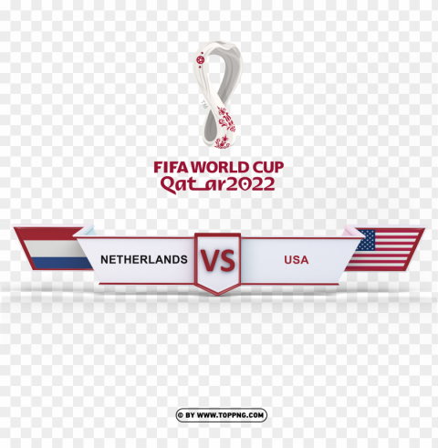 netherlands vs usa fifa qatar world cup 2022 free PNG for t-shirt designs - Image ID 0b241c59