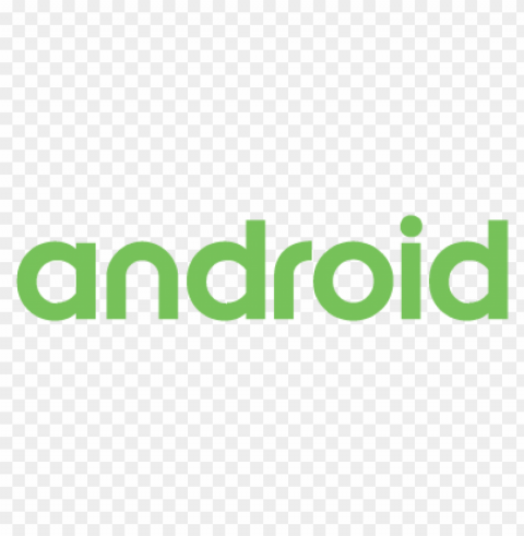 new android vector logo text download PNG transparent vectors