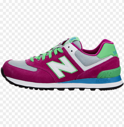 new balance men's 574 classics running shoe Isolated Design Element on Transparent PNG