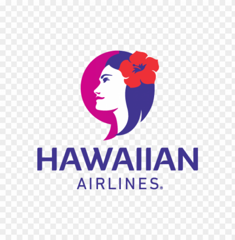 new hawaiian airlines logo in vector free download PNG Image with Isolated Graphic