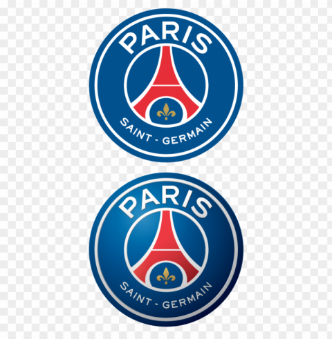 new paris saint-germain fc logo vector 2d 3d PNG images with transparent canvas compilation